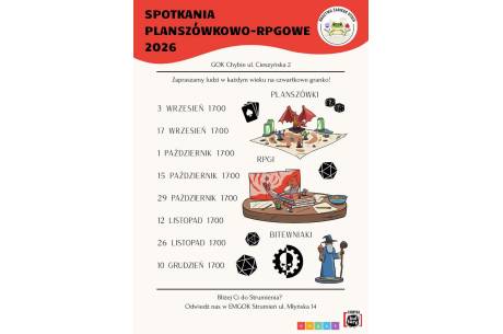 Spotkania planszówkowo-RPGowe